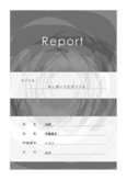 <strong>Report</strong>表紙85 Designed by K.