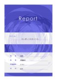 <strong>Report</strong>表紙86 Designed by K.