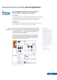 Case Study: Box.net <strong>Application</strong>